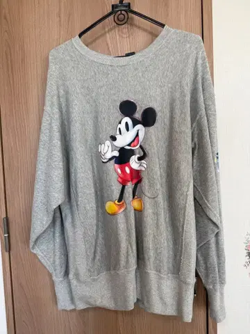 champion Disny BEAMS 100주년 맨투맨 미키