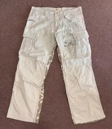 아비렉스 AVIREX XL 카모플라쥬 카고 팬츠