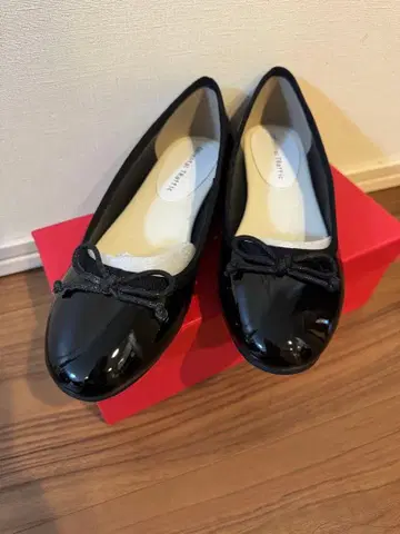 Oriental Traffic 블랙 발레 슈즈 37