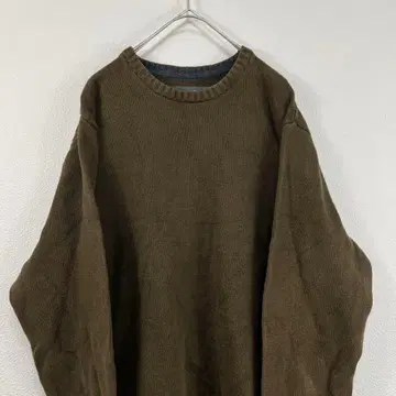 USA 구제 의류 eddie bauer 에디 바우어 니트 스웨터 브라운