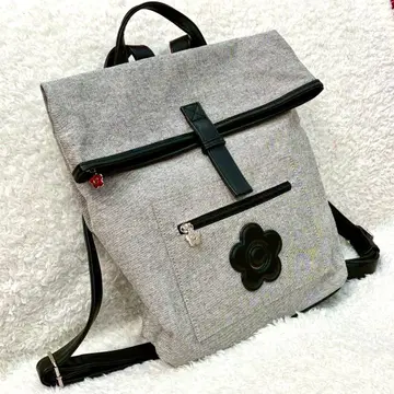 마리콴트 백팩 그레이 x 블랙