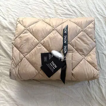 TAION 타이온 리버서블 다운 스톨 머플러 카키