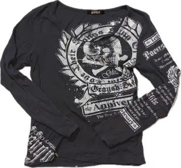 Glitz 그릿츠 단장 롱T