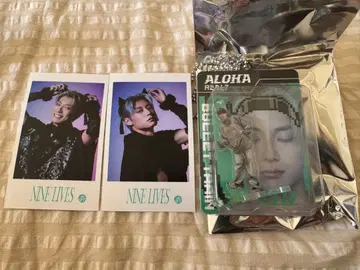 초특급 REAL? 랜덤 블리스터 키링 미니 포토 카드 알로하