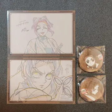 귀멸의 칼날 다이닝 오타노시미 복권 코쵸 시노부 세트