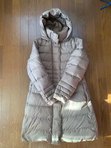 Reflect 다운 롱 코트 자켓 풀 집업 플레어 사이즈 11