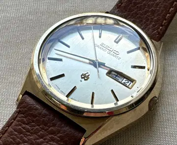 SEIKO 그랜드 쿼츠 CAP GOLD 4843-8041 작동 새상품급