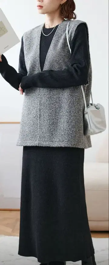 DISCOAT 베스트 포함 멀티 웨이 셋업 PS 사이즈 (블랙)