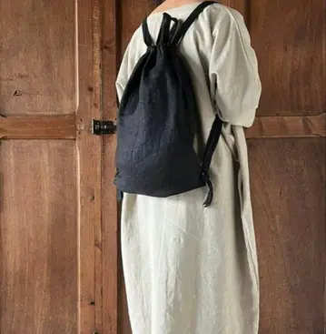 냅색 백팩 린넨 린넨 November linen