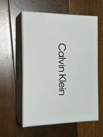 캘빈 클라인 블랙 접이식 지갑