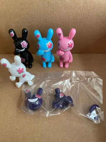 BLACK RABBiT 블랙라빗 box 예약 특전 벚꽃 5색 세트