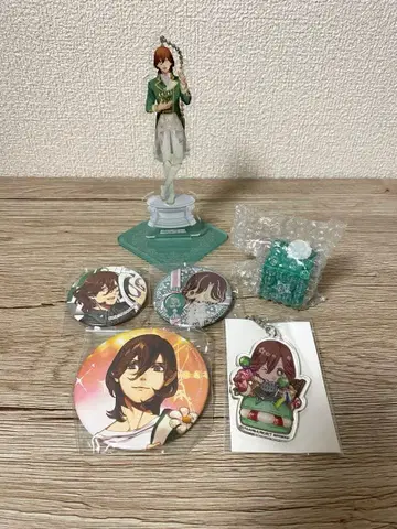 우타프리 코토부키 레이지 굿즈 아크릴 스탠드 캔뱃지 키링 보이스 큐브