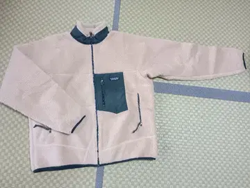 긴급 가격 인하 patagonia 플리스 자켓 핑크 그린 USA