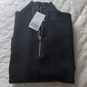 plage 스무스 하프 집 니트