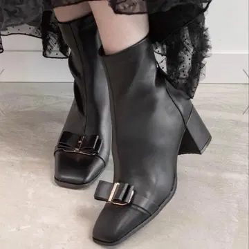 RANDA 스트레치 리본 파츠 숏부츠