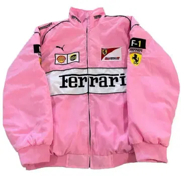 페라리 F-1 핑크 나일론 자켓