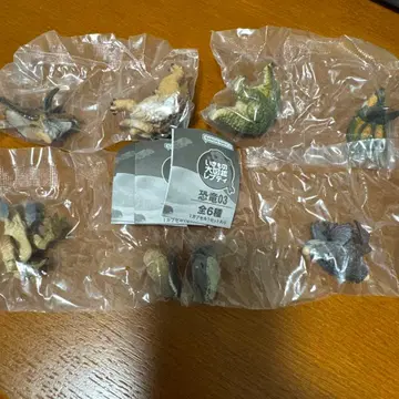 생물대도감 쁘띠 공룡 03 전 6종 세트 반다이