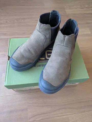 KEEN 킨 브라운 엘레나 첼시 사이드 고어 부츠