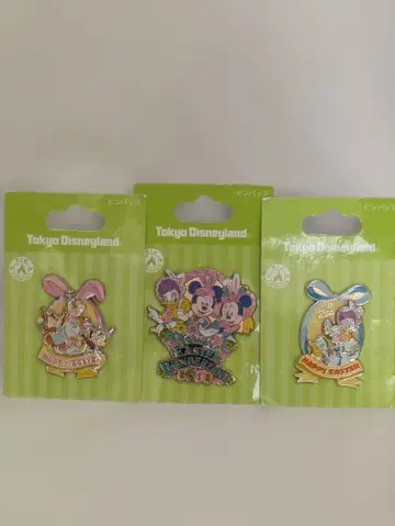 디즈니 부활절 핀 배지 2012 칩 데일 클라리스 데이지