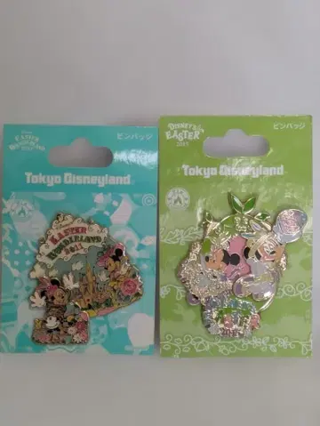 디즈니 부활절 핀 배지 2011 2015
