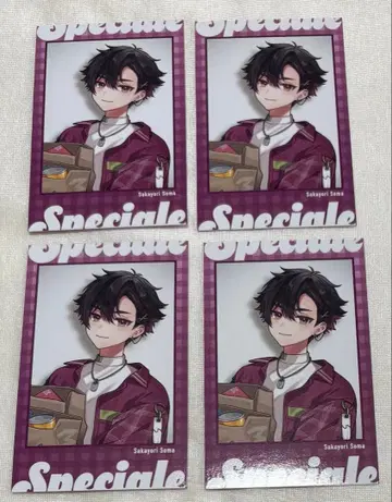 니지산지 사카요리 소마 1st Anniversary 폴라로이드풍 카드