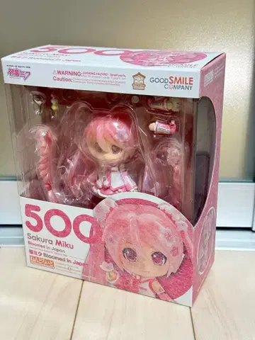 [ 미개봉 ] 500 넨도로이드 하츠네 미쿠 벚꽃 미쿠 Bloomed