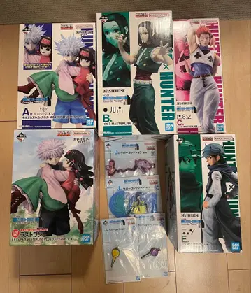 헌터헌터 제일복권 피규어 키르아 이르미 히소카 진 라스트원