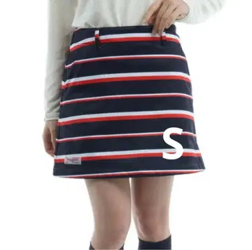 [ S ] 타미힐피거 여성용 골프 방풍 보온 보더 스커트