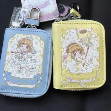 카드캡터 사쿠라 산리오 캐릭터즈 참 포함 키케이스 2종