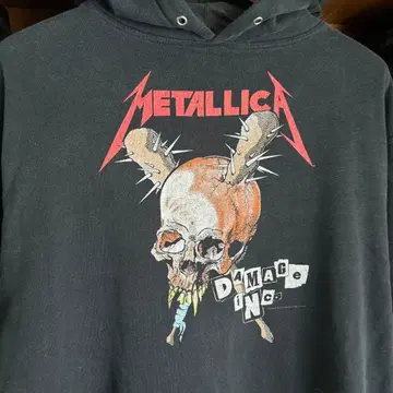 00s metallica DAMAGE INC 후드티 메탈리카