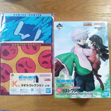 덤 포함 헌터헌터 키루아 아르카 제일복권 라스트원상 피규어