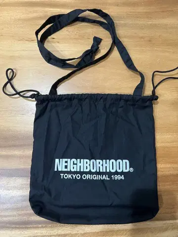 neighborhood drawstring 숄더 bag 복조리