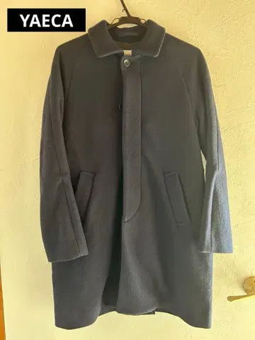 YAECA 네이비 롱 코트