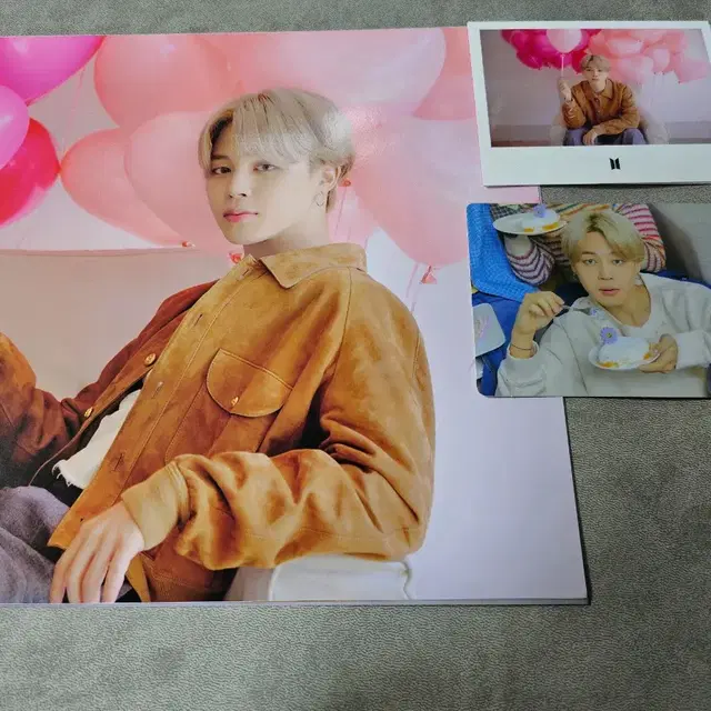 3종 일괄 bts 방탄 부산 옛투컴 포스터 포카 지민