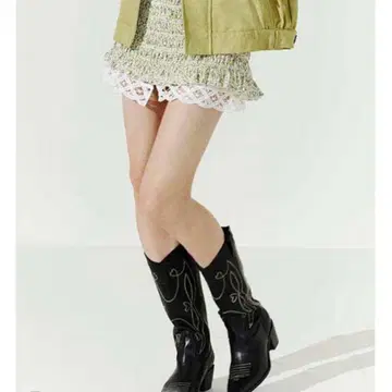 릴리 브라운 웨스턴 부츠