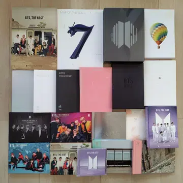 BTS CD 앨범 묶음 판매