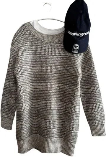 cK Calvin Klein 캘빈클라인 믹스 그레이 스웨터