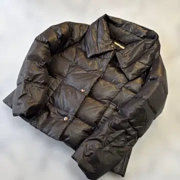 인기 프레임워크 블랙 다운 자켓 S