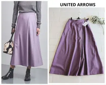 UNITED ARROWS UWCS W 랩 롱 스커트