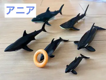 아니아 바다 생물 6체 세트 튜브 포함