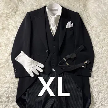 새상품급 럭셔리 8종 세트 결혼식 아버지 모닝 수트 연미 교장 AB6