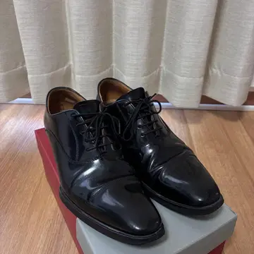 REGAL 가죽 신발 블랙