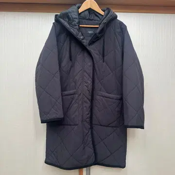 studio CLIP 퀼팅 자켓 블랙