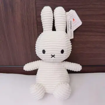 봉통토이즈 미피 코듀로이 화이트