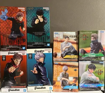 주술회전 피규어 8체 세트