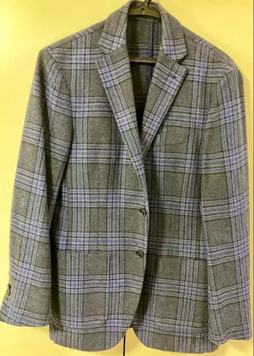 CANTARELLI 칸타렐리 46 체크 무늬 테일러드 자켓