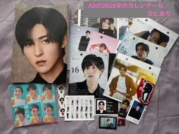 메구로 렌 혜택 부록 씰 달력 덤 세트 스노칠 씰 맑은 바람