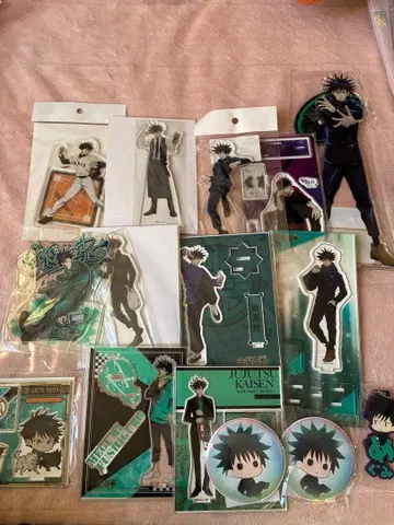 주술회전 아크릴 스탠드 세트 후시구로 메구미