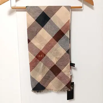 새상품 DAKS 숄 스톨 얇은 소재 대형