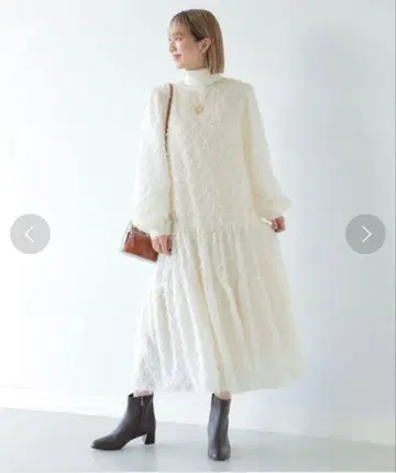 RayBEAMS 레이빔즈 프린지 티어드 원피스